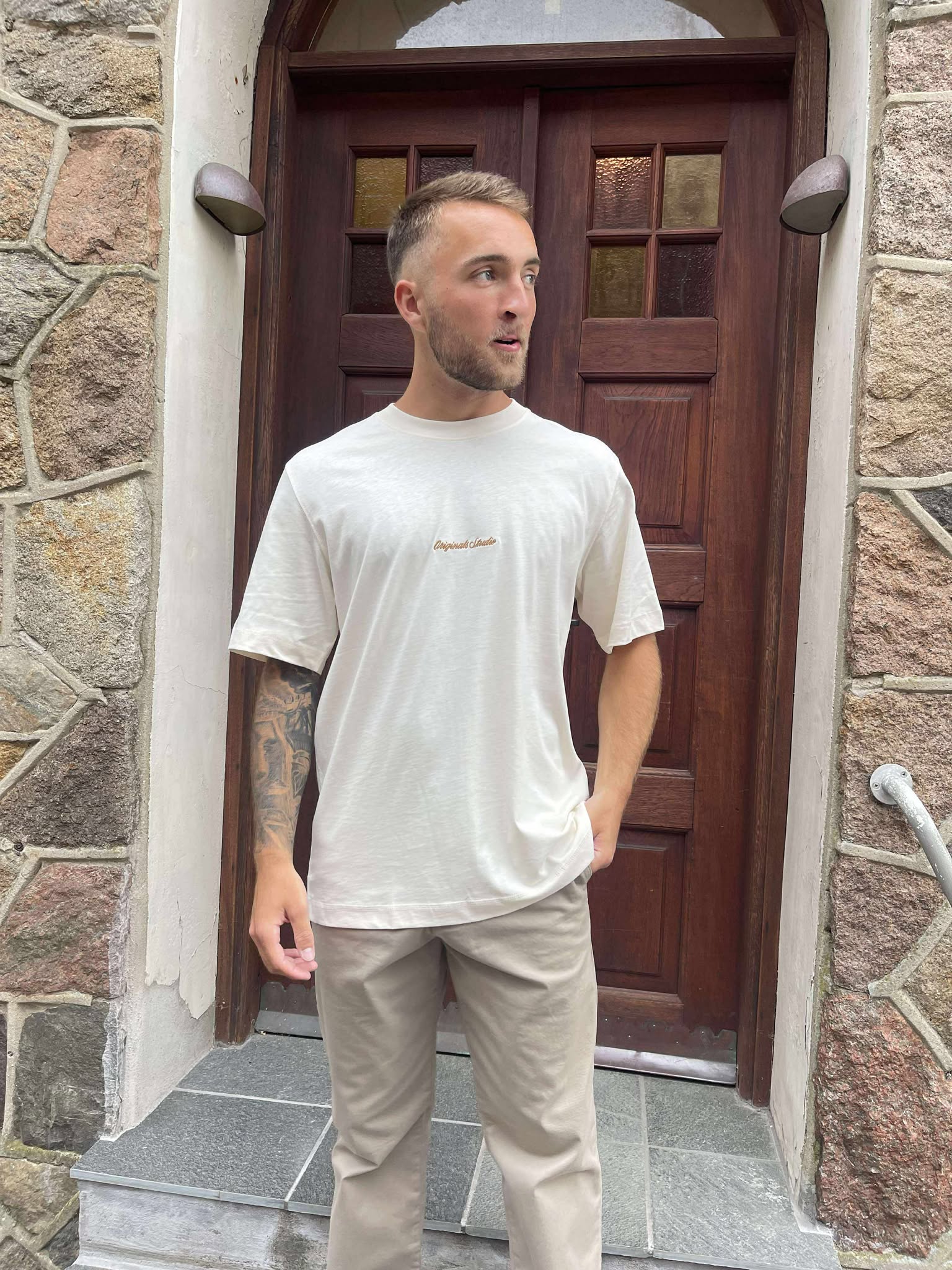 JORNORREBRO T-Shirt - Antique White